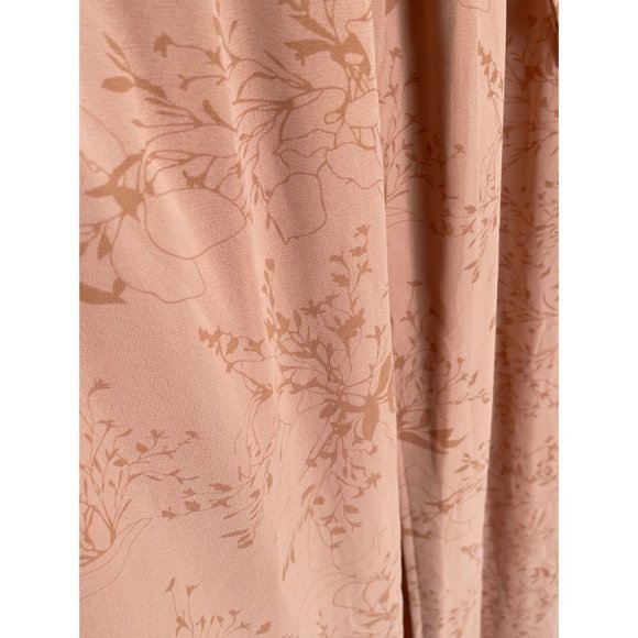 TJD Floral Flowy Goddess Halter Maxi Dress - Picture 8 of 8